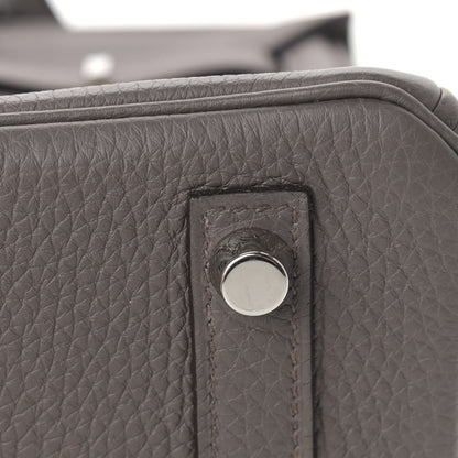 Hermes Togo Birkin 25 Etain 10 of 11