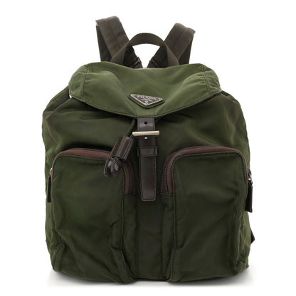Prada Nylon Vela Small Backpack Militare 1 of 11