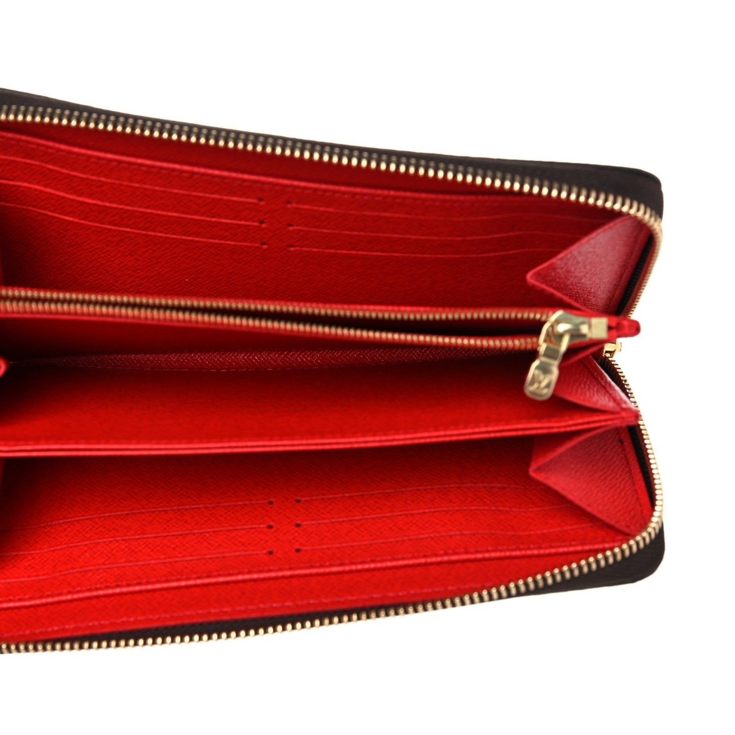 Monogram Zippy Wallet Coquelicot