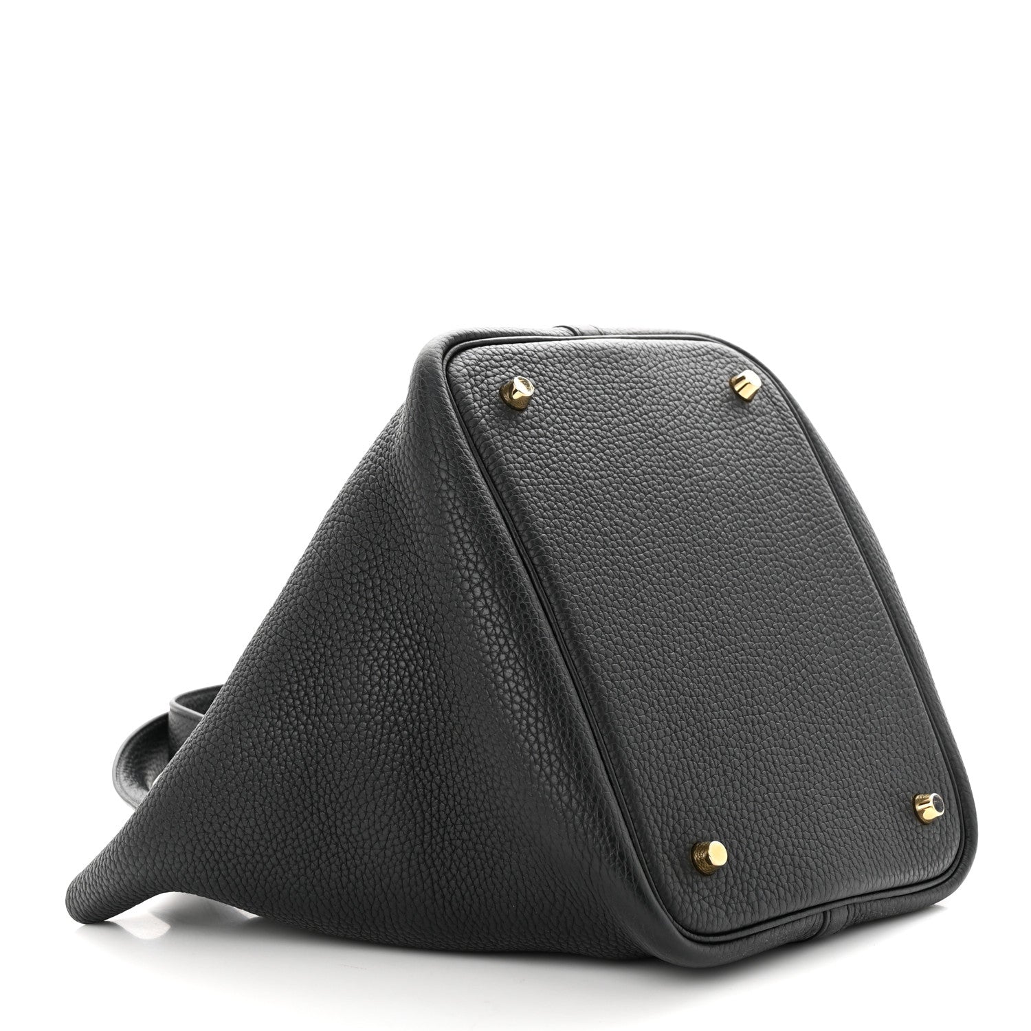 Hermes Taurillon Clemence Picotin Lock 22 MM Black 4 of 14