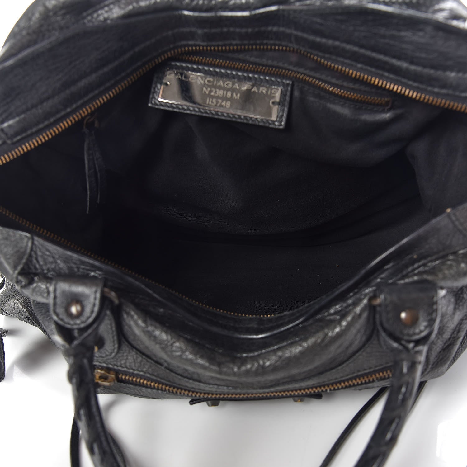 Balenciaga Agneau Classic Hardware City Black 7 of 10