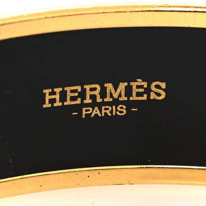 Hermes Enamel Printed Festival des Amazones Wide Bracelet 62 Vie D Artiste 4 of 5