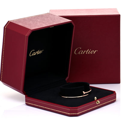 Cartier 18K Pink Gold Small Juste Un Clou Bracelet 16 7 of 7