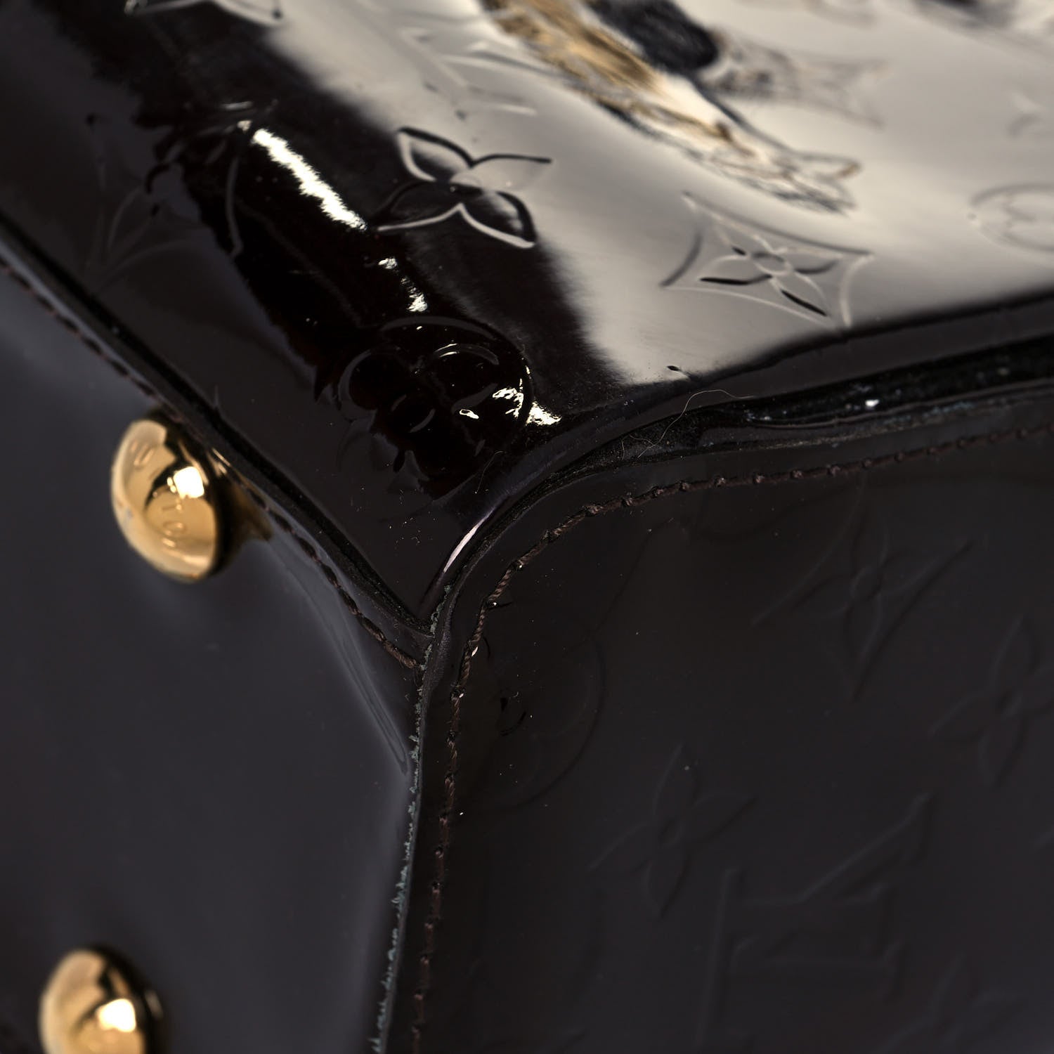 Louis Vuitton Vernis Melrose Avenue Amarante 9 of 15