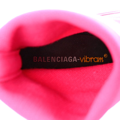 Balenciaga Technical 3D Recycled Knit High Toe Booties 41 Fluo Pink 7 of 11