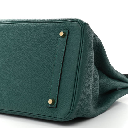 Hermes Togo Birkin 35 Malachite 9 of 12