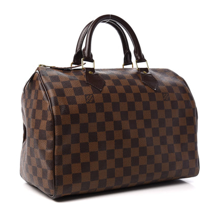 Louis Vuitton Damier Ebene Speedy 30 3 of 11