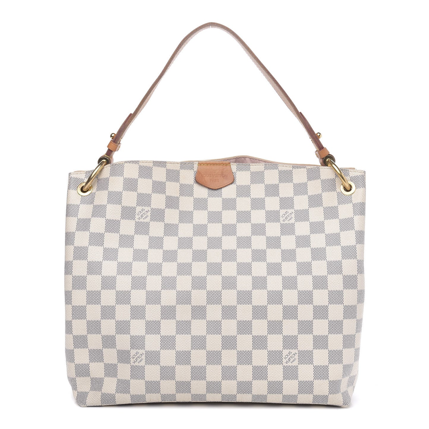 Damier Azur Graceful PM Rose Ballerine