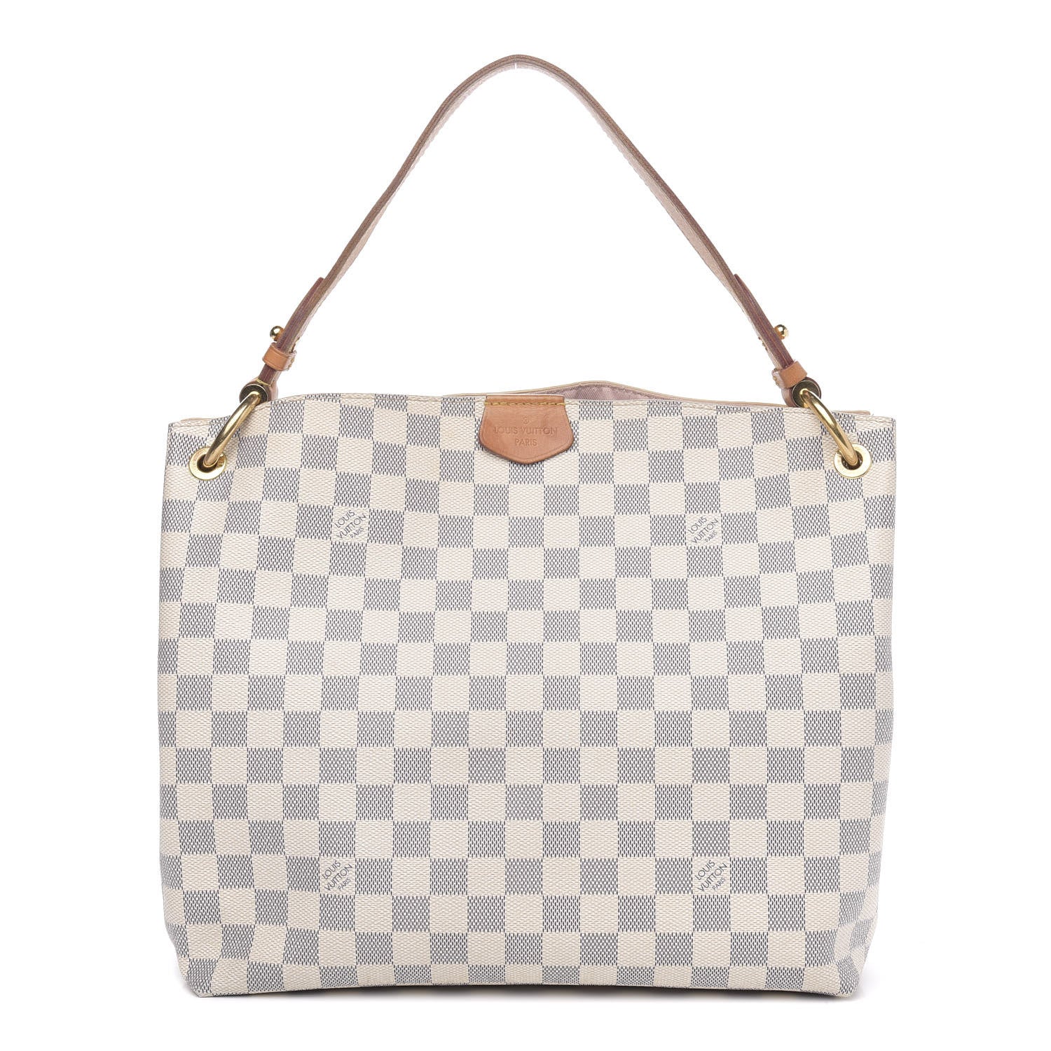 Louis Vuitton Damier Azur Graceful PM Rose Ballerine 1 of 16