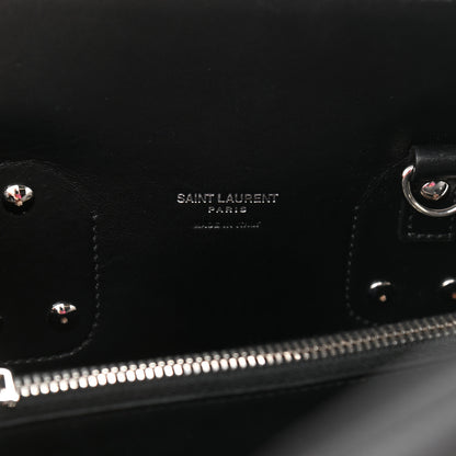 Saint Laurent Grained Calfskin Small Sac De Jour Black 5 of 11