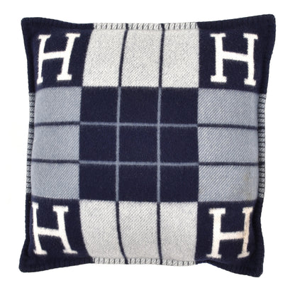 Hermes Wool Cashmere Avalon III Pillow PM Ecru Caban 2 of 3