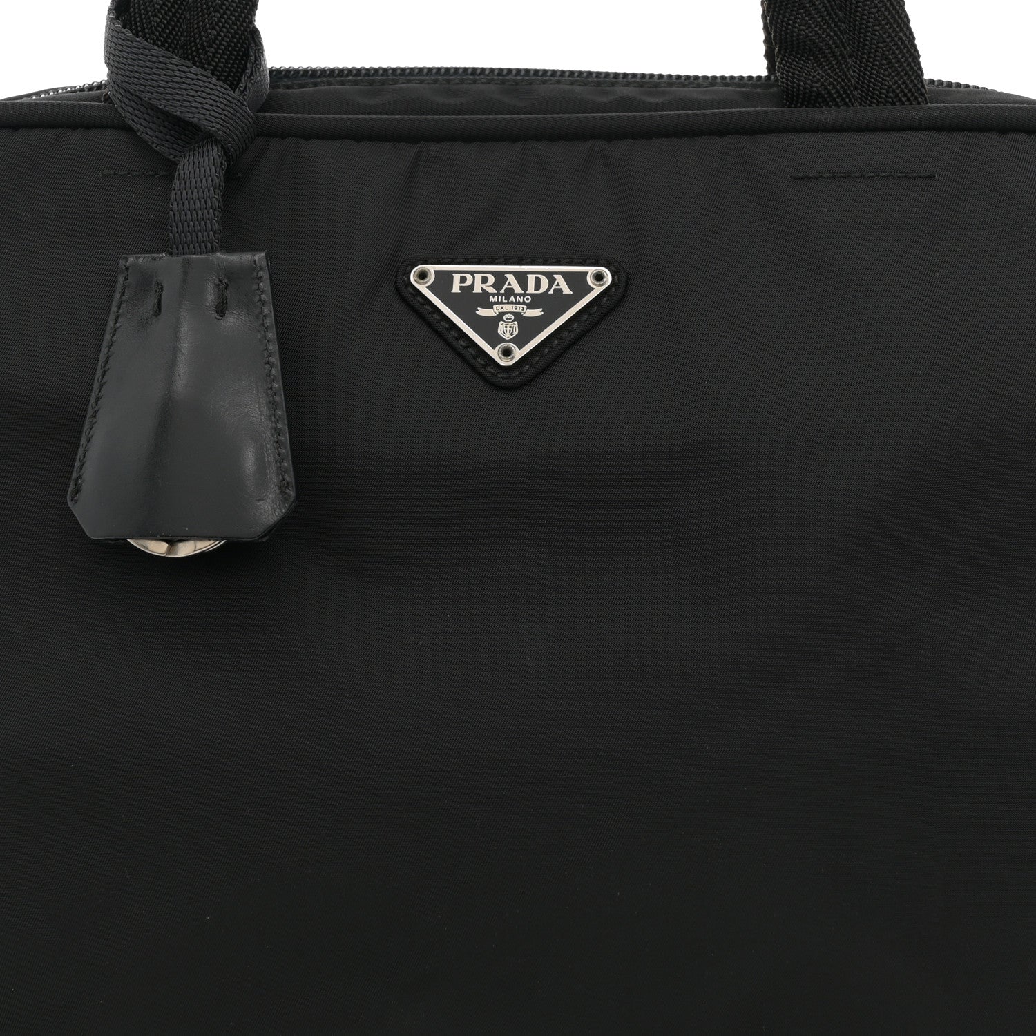 Prada Tessuto Nylon Tote Black 8 of 10