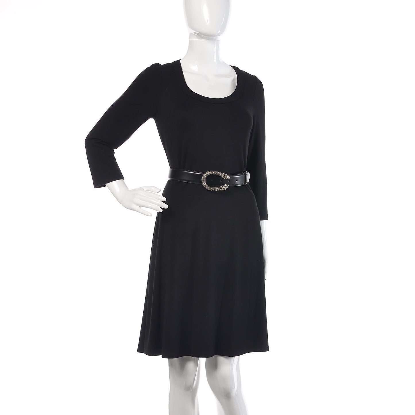 Lisse Calfskin Dionysus 35mm Belt 95 38 Black