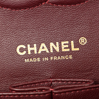 Chanel Lambskin Quilted Medium Double Flap Black 6 of 11