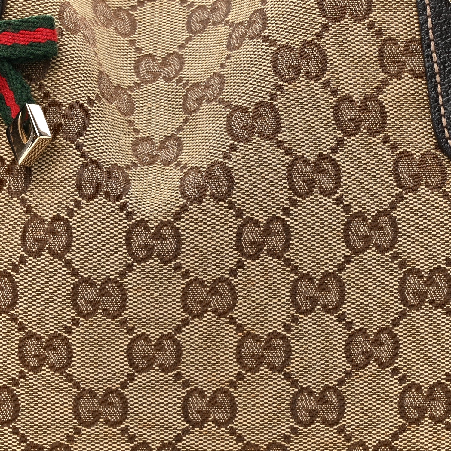 Gucci Monogram Medium Princy Tote Dark Brown 8 of 15
