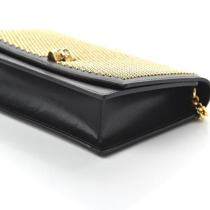 Alexander McQueen Calfskin Studded Skull Small Crossbody Bag Black 7 of 9
