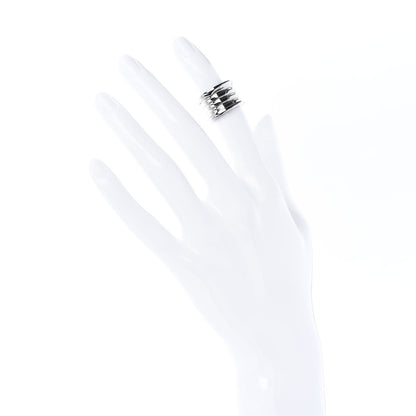 Bulgari 18K White Gold B.Zero1 Five-Band Ring 46 3.75 2 of 7