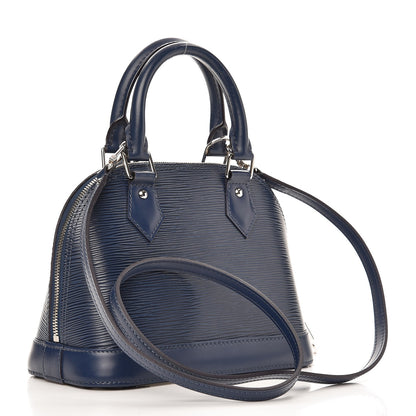 Louis Vuitton Epi Alma BB Indigo 5 of 8