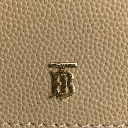 Burberry Grained Calfskin Jessie Chain Card Case Archive Beige 12 of 13