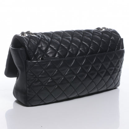 Chanel Lambskin Jumbo Coco Rain Flap Black 3 of 7