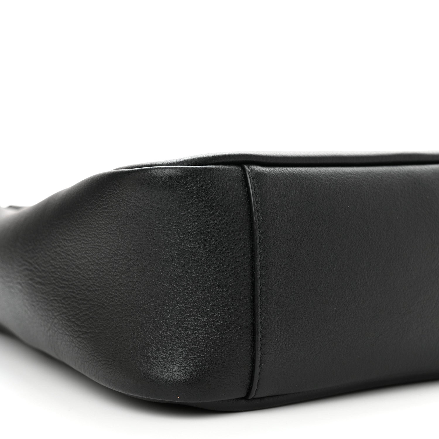 Saint Laurent Smooth Calfskin Small Le 5 A 7 Soft Hobo Black 8 of 10