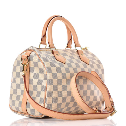 Louis Vuitton Damier Azur Speedy Bandouliere 25 3 of 11