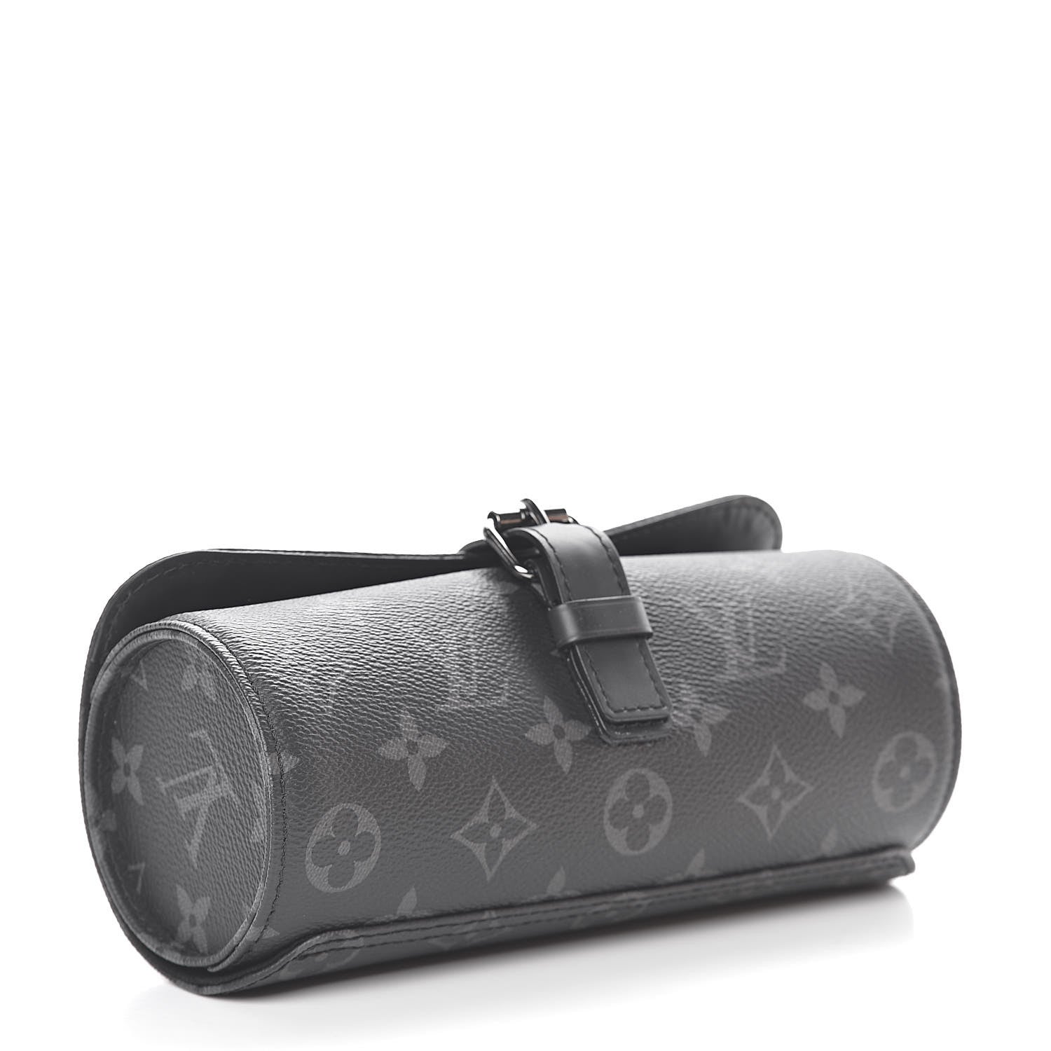Louis Vuitton Monogram Eclipse 3 Watch Travel Case 4 of 9