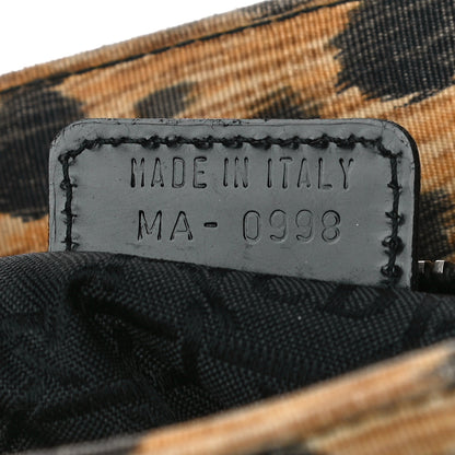 Christian Dior Canvas Leopard Print Medium Lady Dior 7 of 10