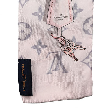 Louis Vuitton Silk Monogram Confidential Bandeau Light Pink 3 of 4