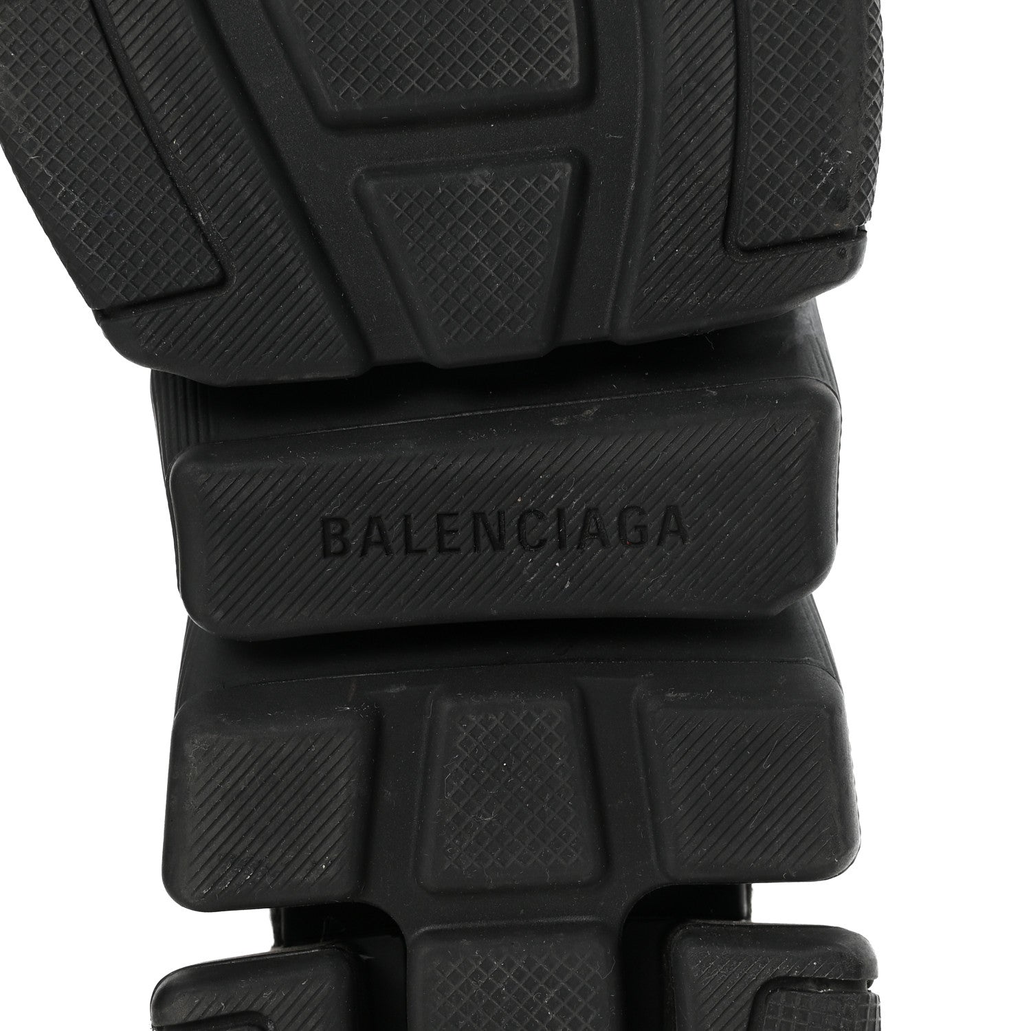 Balenciaga Technical 3D Recycled Knit Womens Speed 2.0 Sneakers 37 Monocolor Black 7 of 9