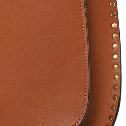 Chloe Calfskin Braided Medium Hudson Shoulder Bag Caramel 12 of 13