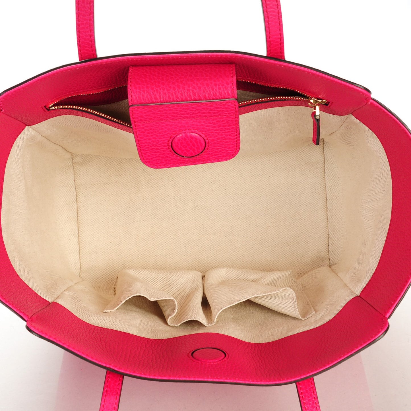 Dollar Calfskin Small Swing Tote Blossom