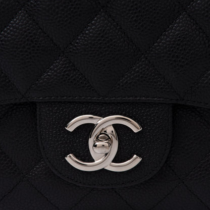 Chanel Caviar Quilted Maxi Double Flap Black 8 of 10