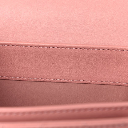 Chanel Calfskin Quilted Small Top Handle Flap Pink 6 of 13