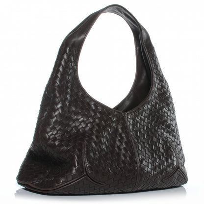 Bottega Veneta Nappa Intrecciato Ball Hobo Ebano 3 of 8