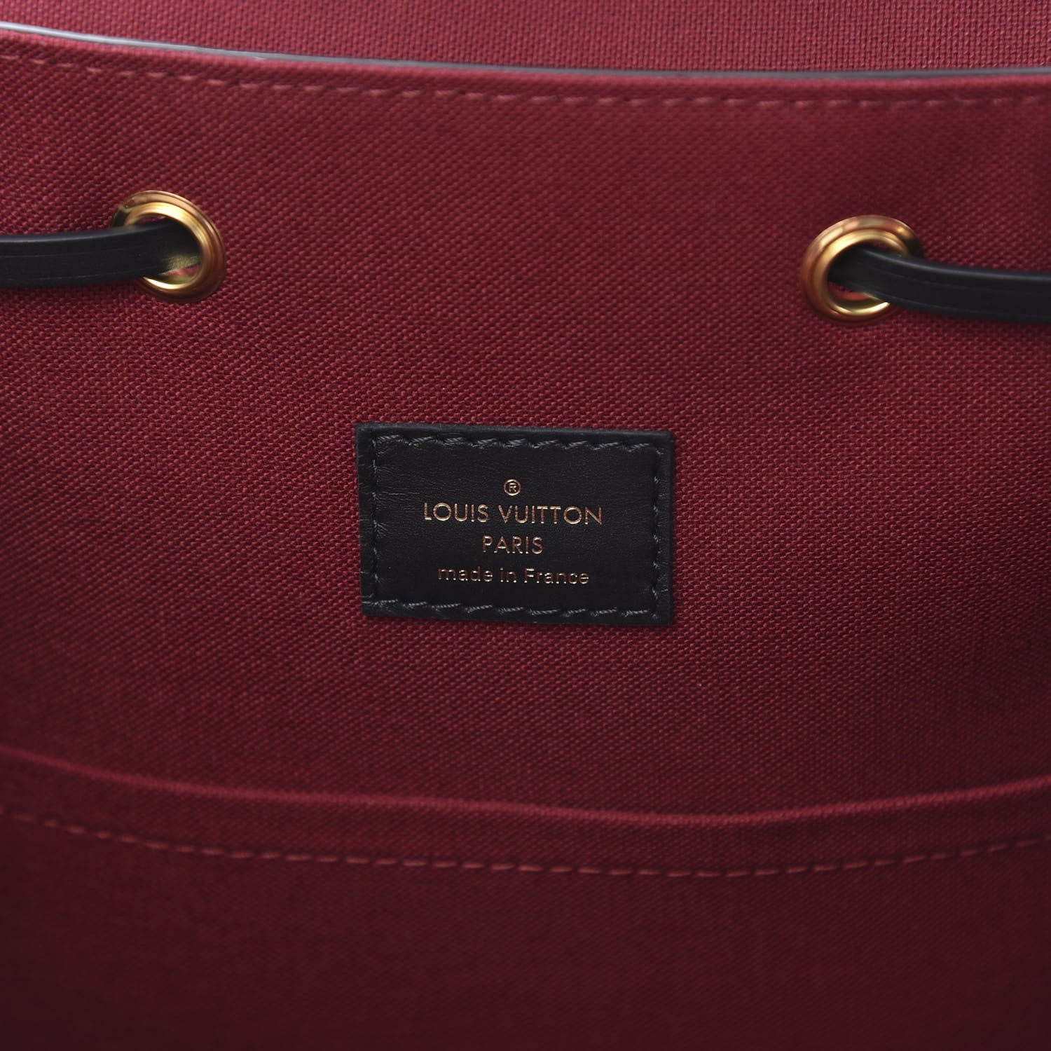 Louis Vuitton Monogram Montsouris PM Black 5 of 9