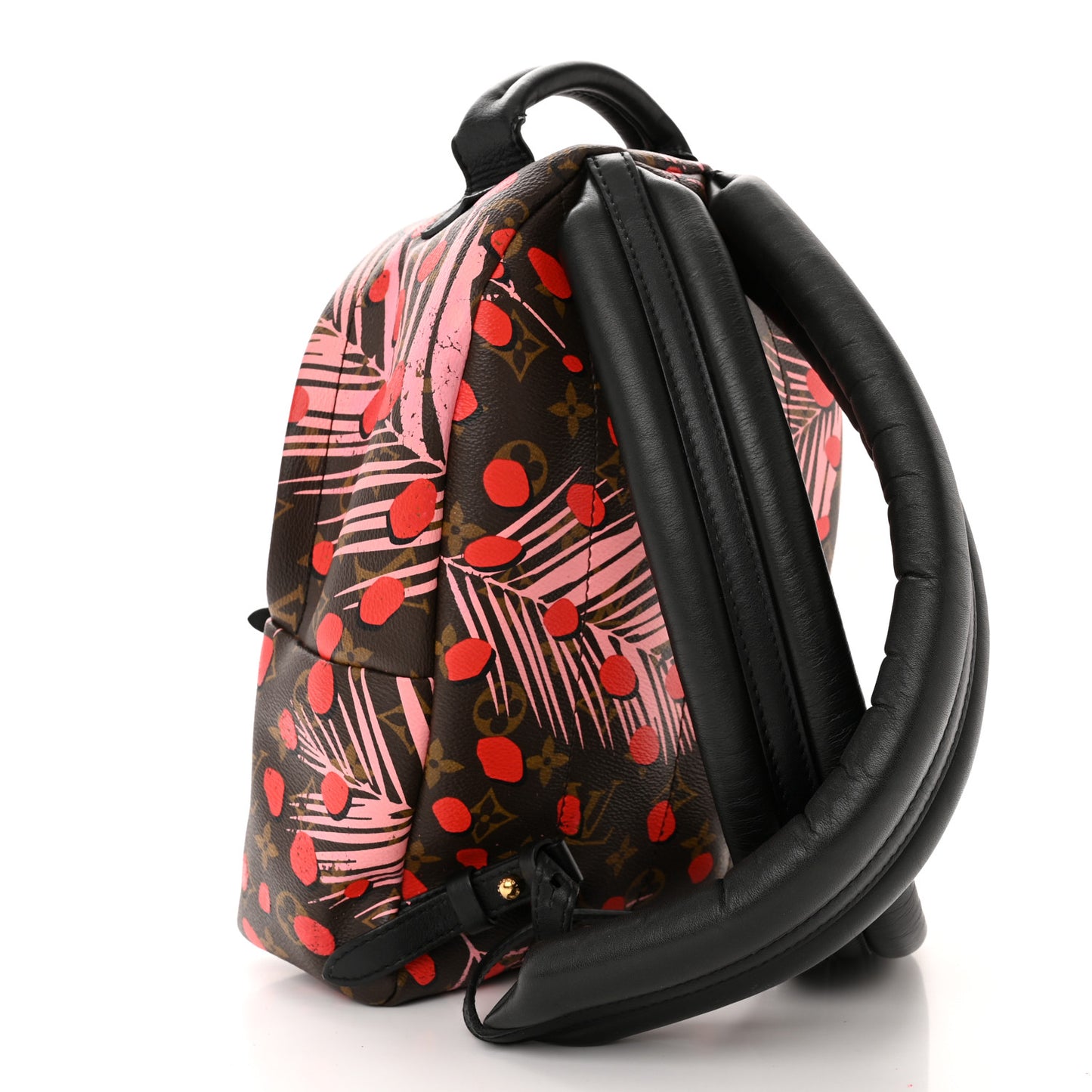 Monogram Jungle Dots Palm Springs Backpack PM Sugar Pink Poppy