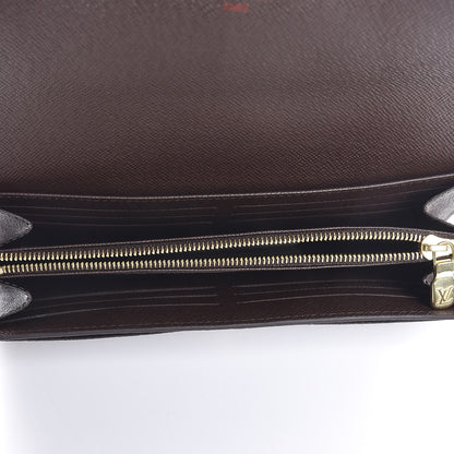 Louis Vuitton Damier Ebene Sarah Wallet NM 5 of 11
