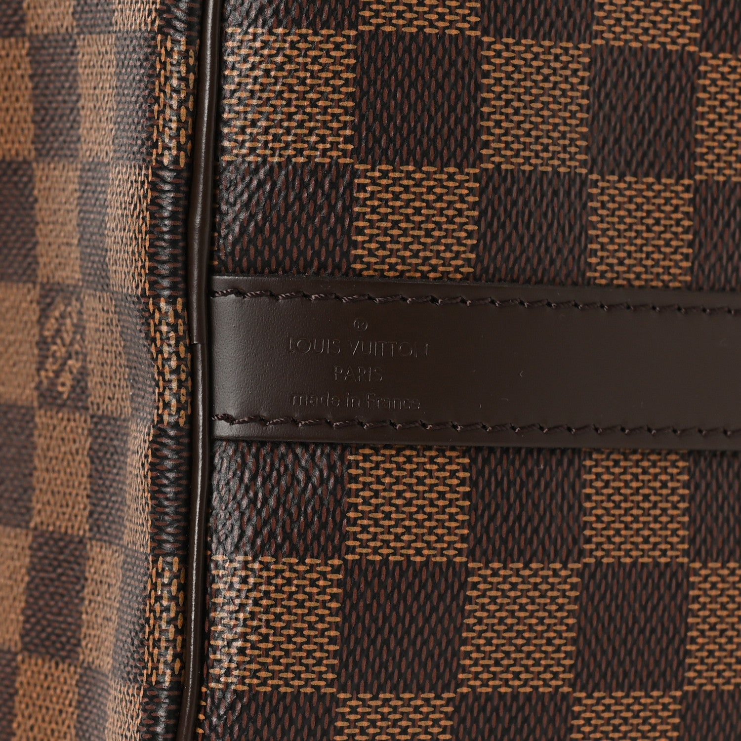 Louis Vuitton Damier Ebene Speedy Bandouliere 25 7 of 10