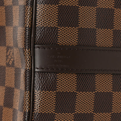 Louis Vuitton Damier Ebene Speedy Bandouliere 25 7 of 10