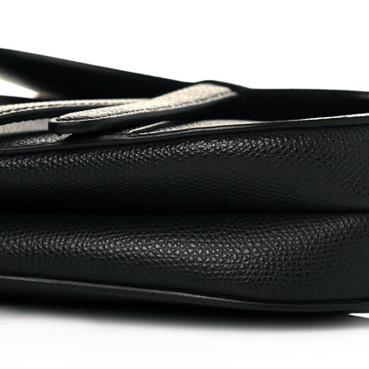 Christian Dior Grained Calfskin Mini Saddle Bag Black 8 of 10