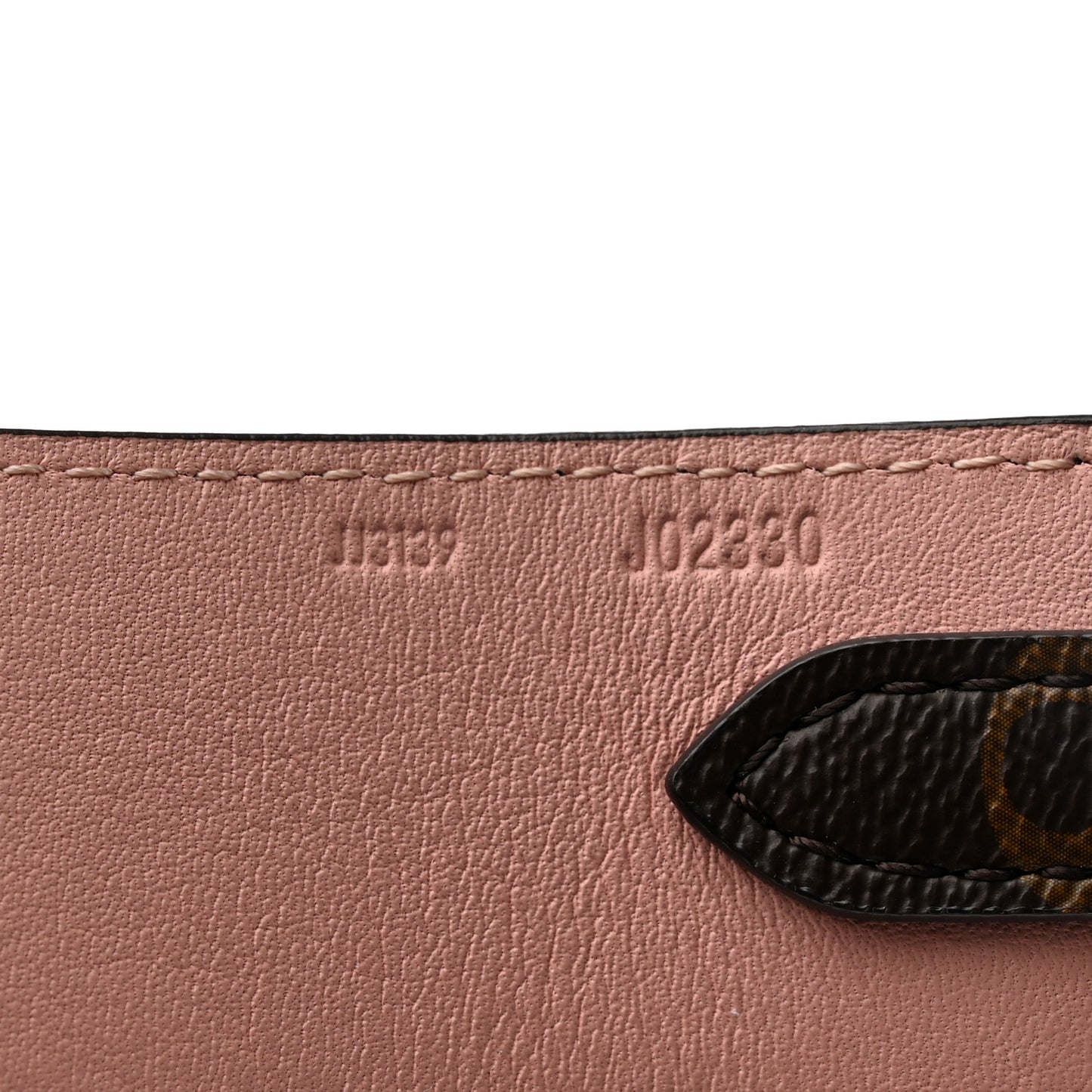 Monogram Bandouliere Shoulder Strap Rose Poudre