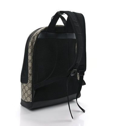 Gucci GG Supreme Monogram Medium Backpack Black 3 of 9