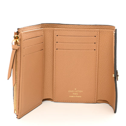 Louis Vuitton Empreinte Monogram Giant Victorine Wallet Arizona Creme 5 of 9