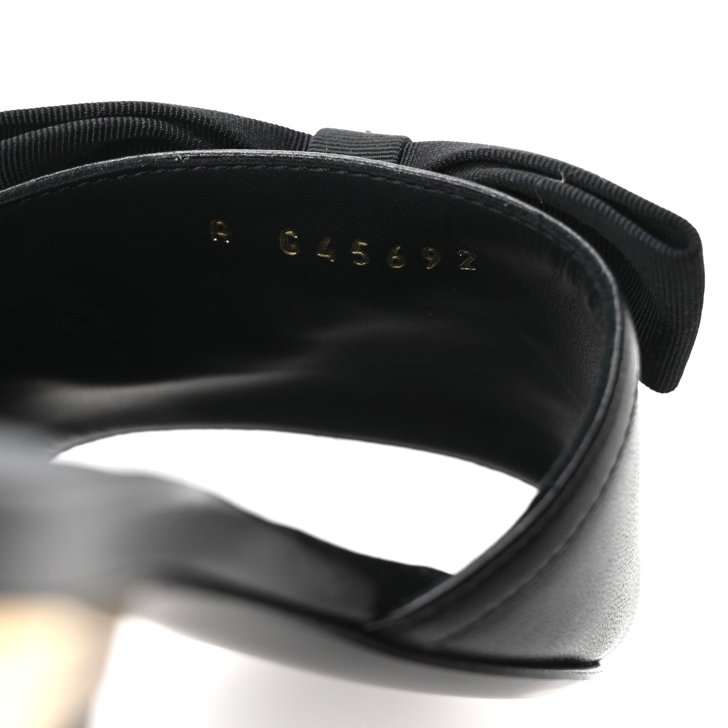 Chanel Lambskin Grosgrain CC Bow Mules 37.5 Black 9 of 9