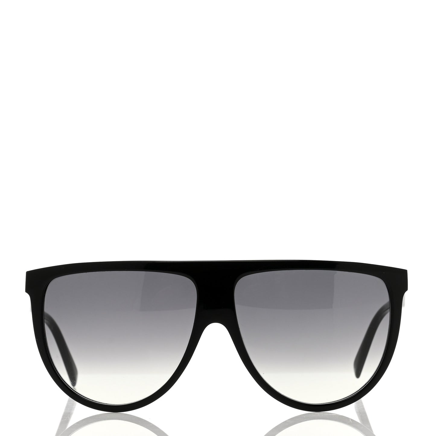 Flat Top Shield Sunglasses CL 40006IN Black