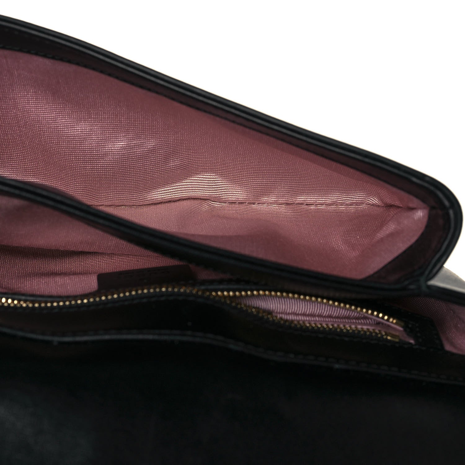 Gucci Vitello Palmellato Lux Small Arli Flap Shoulder Bag Black 5 of 14