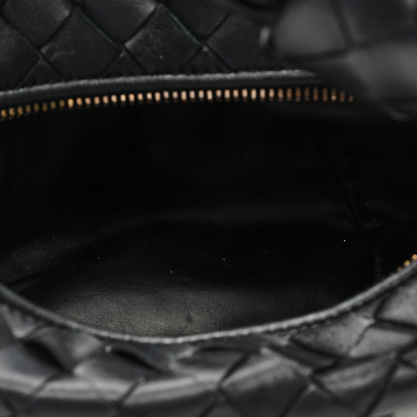 Nappa Intrecciato Mini Jodie Black