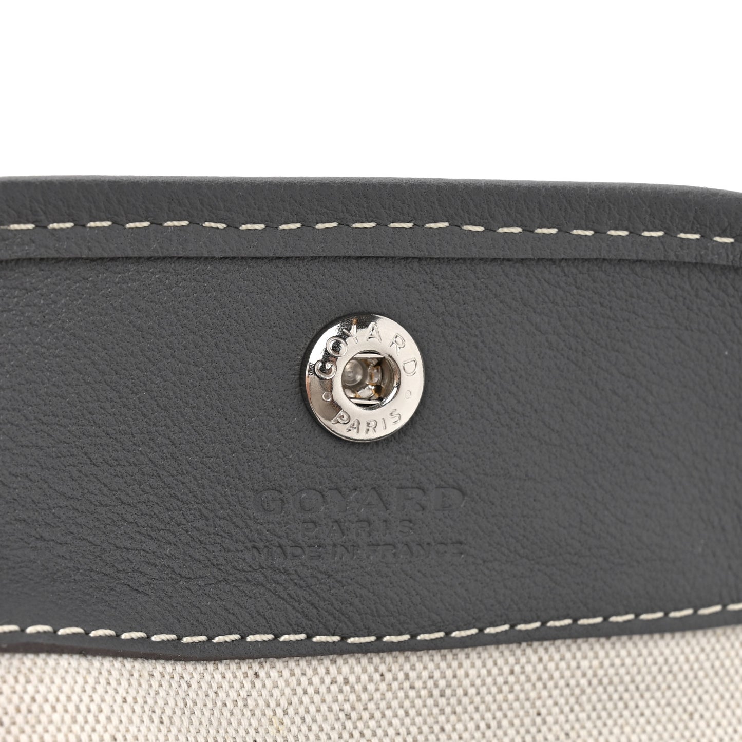 Goyardine Reversible Mini Anjou Grey