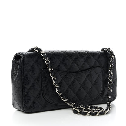 Chanel Caviar Quilted East West Flap Black 3 of 10